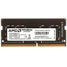 Память DDR4 4Gb 2666MHz AMD R744G2606S1S-U Radeon R7 Performance Series RTL PC4-21300 CL16 SO-DIMM 260-pin 1.2В Ret