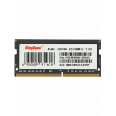 Память DDR4 4GB 2666MHz Kingspec KS2666D4N12004G RTL PC4-21300 SO-DIMM 260-pin 1.35В dual rank Ret