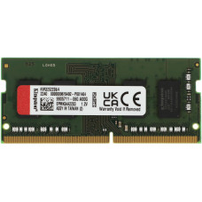 Память DDR4 4Gb 3200MHz Kingston KVR32S22S6/4 VALUERAM RTL PC4-25600 CL22 SO-DIMM 260-pin 1.2В single rank Ret