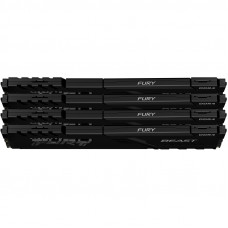 Память DDR4 4x32GB 3200MHz Kingston KF432C16BBK4/128 Fury Beast Black RTL Gaming PC4-25600 CL16 DIMM 288-pin 1.35В dual rank с радиатором Ret