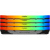 Память DDR4 4x8GB 3200MHz Kingston KF432C16RB2AK4/32 Fury Renegade RGB RTL Gaming PC4-25600 CL16 DIMM 288-pin 1.35В dual rank с радиатором Ret
