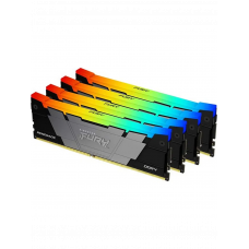 Память DDR4 4x8GB 3600MHz Kingston KF436C16RB2AK4/32 Fury Renegade RGB RTL Gaming PC4-28800 CL16 DIMM 288-pin 1.35В single rank с радиатором Ret
