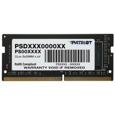 Память DDR4 8Gb 2133MHz Patriot PSD48G213381S Signature RTL PC4-17000 CL15 SO-DIMM 260-pin 1.2В single rank Ret