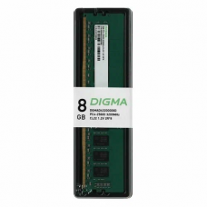 Память DDR4 8Gb 3200MHz Digma DGMAD43200008D RTL PC4-25600 CL22 DIMM 288-pin 1.2В dual rank Ret