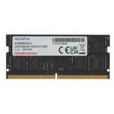 Память DDR5 16GB 5600MHz A-Data AD5S560016G-S RTL PC5-44800 CL46 SO-DIMM 262-pin 1.1В single rank Ret