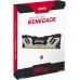 Память DDR5 16GB 8000MHz Kingston KF580C38RS-16 Fury Renegade Black RTL Gaming PC5-64000 CL38 DIMM 288-pin 1.45В single rank с радиатором Ret