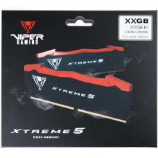 Память DDR5 2x16GB 8200MHz Patriot PVX532G82C38K Viper Xtreme 5 RTL Gaming PC5-65600 CL38 DIMM 288-pin 1.1В с радиатором Ret