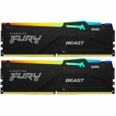 Память DDR5 2x8GB 6000MHz Kingston KF560C30BBEAK2-16 Fury Beast Black Expo RGB RTL Gaming PC5-48000 CL30 DIMM 288-pin 1.4В kit single rank с радиатором Ret