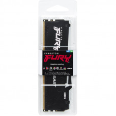 Память DDR5 8GB 5600MHz Kingston KF556C40BBA-8 Fury Beast RGB RTL Gaming PC5-44800 CL40 DIMM 288-pin 1.25В single rank с радиатором Ret