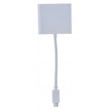 Переходник Buro BHP RET TPC-HDM USB Type-C (m) HDMI (f) USB 3.0 A(f) USB Type-C (f) белый