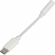 Переходник Buro BHP TPC-JCK Jack 3.5 (f)-USB Type-C (m) белый