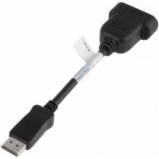 Переходник HP FH973AA DisplayPort (m) DVI-D (f) 0.19м черный
