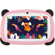 Планшет Digma Kids A7 SC9863A (1.6) 8C RAM2Gb ROM32Gb 7" IPS 1024x600 4G Android 11.0 Go розовый 2Mpix 0.3Mpix BT WiFi microSD 128Gb 2800mAh 140hrs