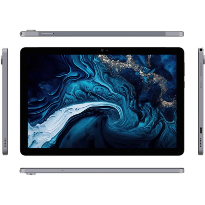 Планшет Digma Pro HIT 106 T606 (1.6) 8C RAM6Gb ROM128Gb 10.1" IPS 1920x1200 4G Android 13 серый 13Mpix 5Mpix BT WiFi microSD 1Tb 6000mAh 360hrs