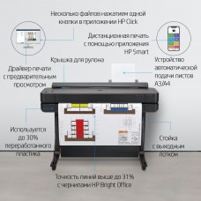 Плоттер HP Designjet T630 (5HB11A/5HB11D) A0/36"