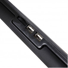 Подставка для ноутбука Buro BU-LCP156-B214H 15.6"355x255x30мм 2xUSB 2x 140ммFAN 900г металлическая сетка/пластик черный