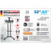 Подставка для телевизора Arm Media PT-STAND-9 черный 32"-65" макс.45кг напольный фиксированный