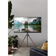 Подставка для телевизора Cactus CS-ST1246BKWN черный/орех 45"-65" макс.32кг напольный
