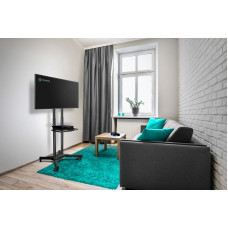 Подставка для телевизора Onkron TS1351 черный 32"-65" макс.50кг напольный мобильный