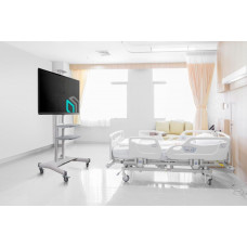 Подставка для телевизора Onkron TS1881 белый 50"-86" макс.90.9кг напольный мобильный