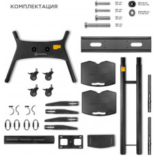 Подставка для телевизора Onkron TS1881 черный 50"-86" макс.105.9кг напольный мобильный