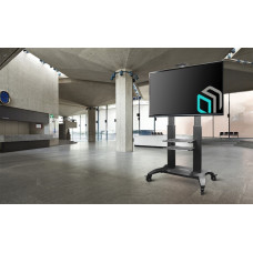 Подставка для телевизора Onkron TS2811 черный 60"-100" макс.136.4кг напольный мобильный