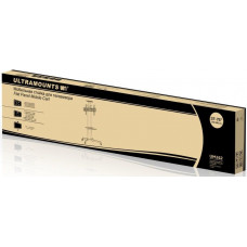 Подставка для телевизора Ultramounts UM262 черный 37"-75" макс.50кг напольный мобильный