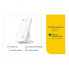 Повторитель беспроводного сигнала TP-Link RE200 AC750 10/100BASE-TX белый