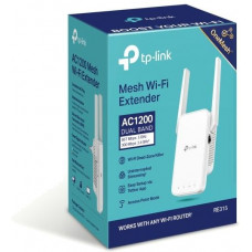 Повторитель беспроводного сигнала TP-Link RE315 AC1200 10/100BASE-TX белый