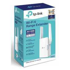 Повторитель беспроводного сигнала TP-Link RE505X AX1500 10/100/1000BASE-TX белый