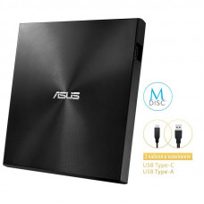 Привод DVD-RW Asus SDRW-08U9M-U черный USB slim ultra slim M-Disk Mac внешний RTL