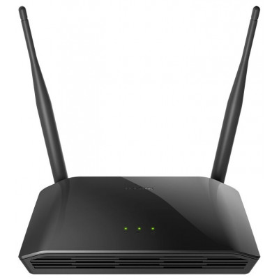 Роутер беспроводной D-Link DIR-615/Z1A N300 10/100BASE-TX черный