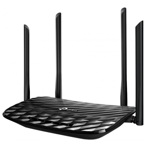 Роутер беспроводной TP-Link ARCHER C6 AC1200 10/100/1000BASE-TX черный