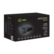 Проектор Cactus CS-PRE.05B.WXGA LCD 1800Lm (1280x720) 1500:1 ресурс лампы:30000часов 1xUSB typeA 2xHDMI 1.75кг