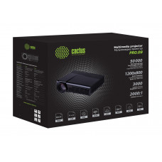 Проектор Cactus CS-PRO.09B.WXGA-A LCD 3000Lm (1280x720) 2000:1 ресурс лампы:50000часов 2xUSB typeA 2xHDMI 4.7кг
