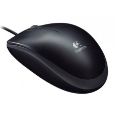 Проводная оптическая мышь Logitech Optical Mouse B100 Black USB OEM