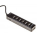 Разветвитель USB 2.0 Buro BU-HUB7-1.0-U2.0 7порт. черный