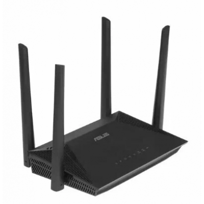 Роутер беспроводной Asus RT-AX52 AX1800 10/100/1000BASE-TX черный
