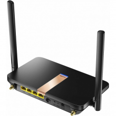 Роутер беспроводной Cudy LT500D AC1200 10/100BASE-TX/4G cat. 4 черный