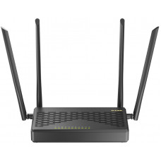 Роутер беспроводной D-Link DIR-825/GFRU/R3A AC1200 1000BASE-X SFP/4G ready черный