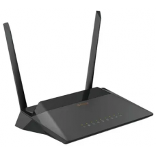 Роутер беспроводной D-Link DSL-224 N300 10/100BASE-TX черный