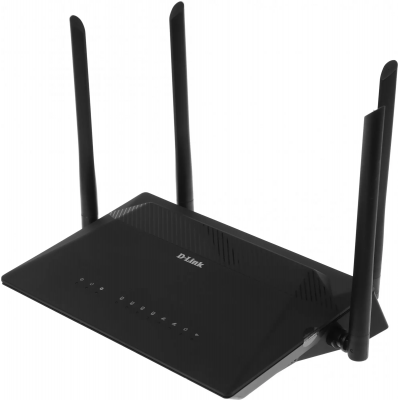 Роутер беспроводной D-Link DSL-245GR/R1A AC1200 ADSL2+/VDSL2 черный