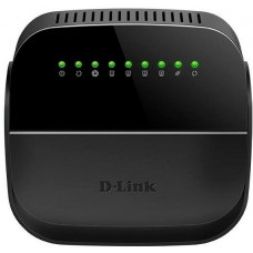 Роутер беспроводной D-Link DSL-2640U/R1A N150 ADSL черный