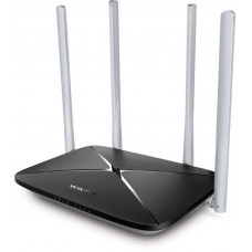 Роутер беспроводной Mercusys AC12 AC1200 10/100BASE-TX черный