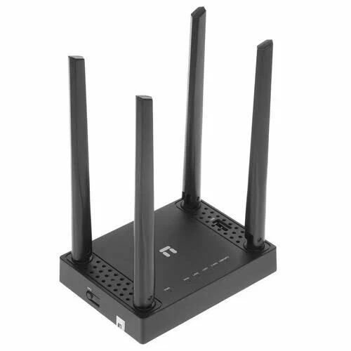 Роутер беспроводной Netis N5 AC1200 10/100BASE-TX/4G ready черный