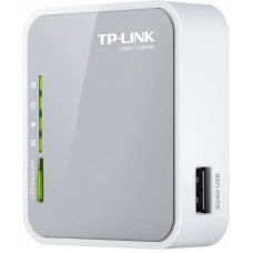 Роутер беспроводной TP-Link TL-MR3020 N300 10/100BASE-TX/4G ready белый