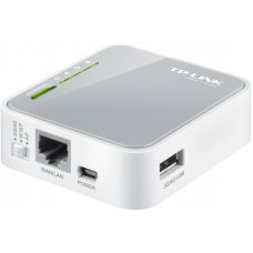 Роутер беспроводной TP-Link TL-MR3020 N300 10/100BASE-TX/4G ready белый