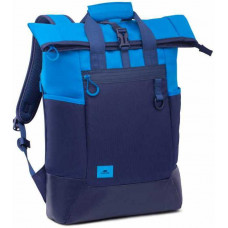 Рюкзак для ноутбука 15.6" Riva 5321 синий полиуретан женский дизайн (5321 BLUE)