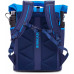 Рюкзак для ноутбука 15.6" Riva 5321 синий полиуретан женский дизайн (5321 BLUE)