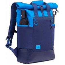 Рюкзак для ноутбука 15.6" Riva 5321 синий полиуретан женский дизайн (5321 BLUE)